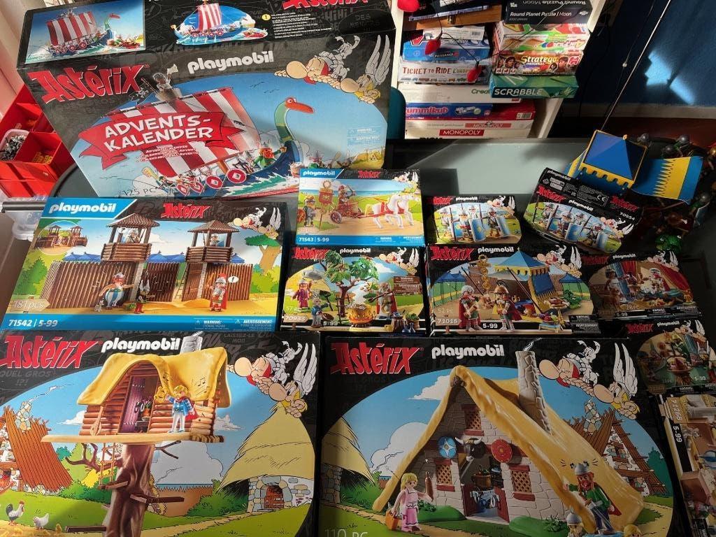 Grote Playmobil Asterix en Obelix verzameling - 12 sets, Kinderen en Baby's, Speelgoed | Playmobil, Ophalen, Zo goed als nieuw