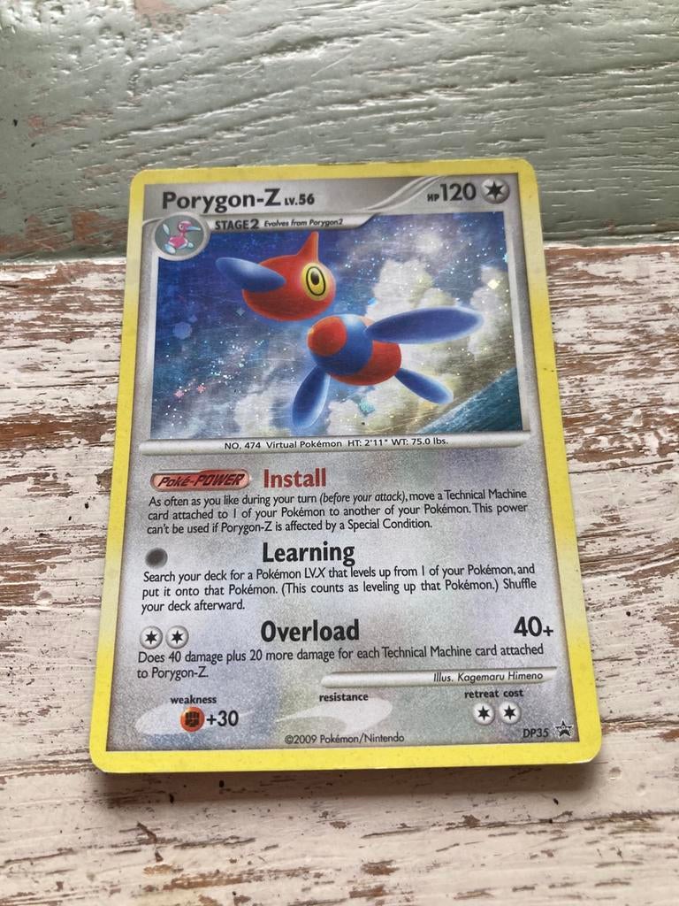 Pokemon kaart Porygon-Z Holo, Ophalen of Verzenden