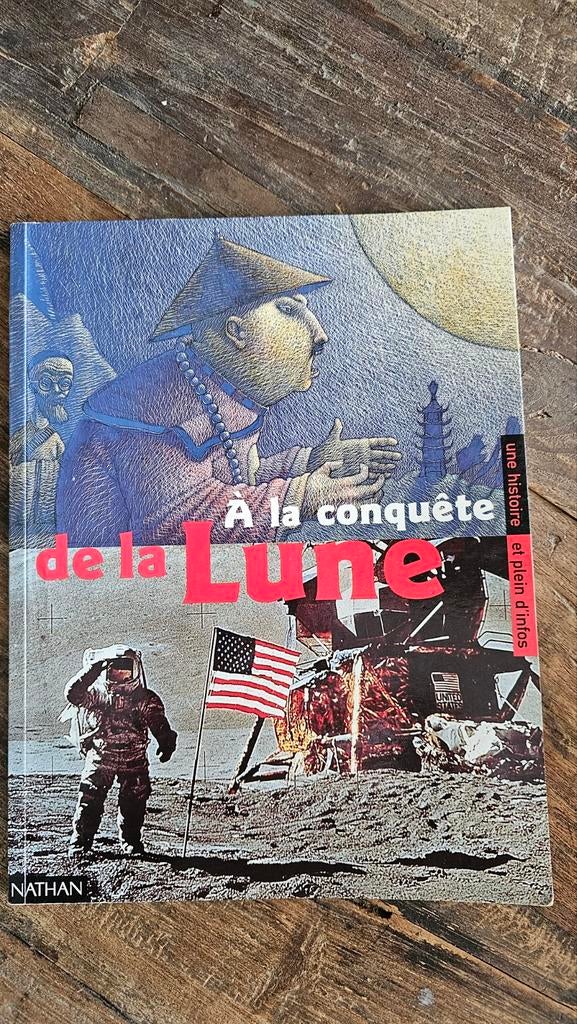A la conquête de la Lune kinderboek, Ophalen of Verzenden, Gelezen, Non-fictie
