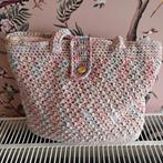 Gehaakte tas met glitters gevoerd UNIEK, Sieraden, Tassen en Uiterlijk, Tassen | Damestassen, Ophalen of Verzenden, Nieuw, Shopper