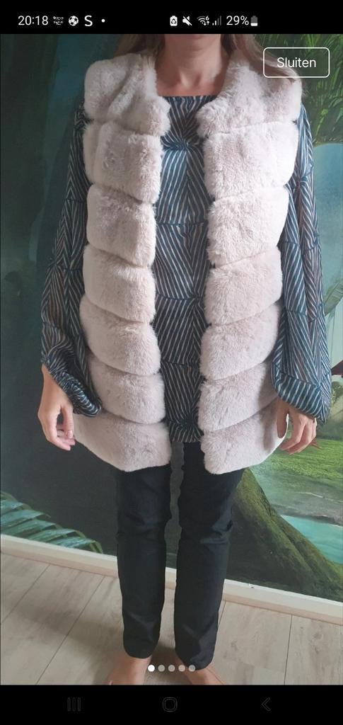 Studio Jill set: tuniek L/XL en gilet 1 maat, Kleding | Dames, Overige Dameskleding, Topical jill, Ophalen of Verzenden, Zo goed als nieuw