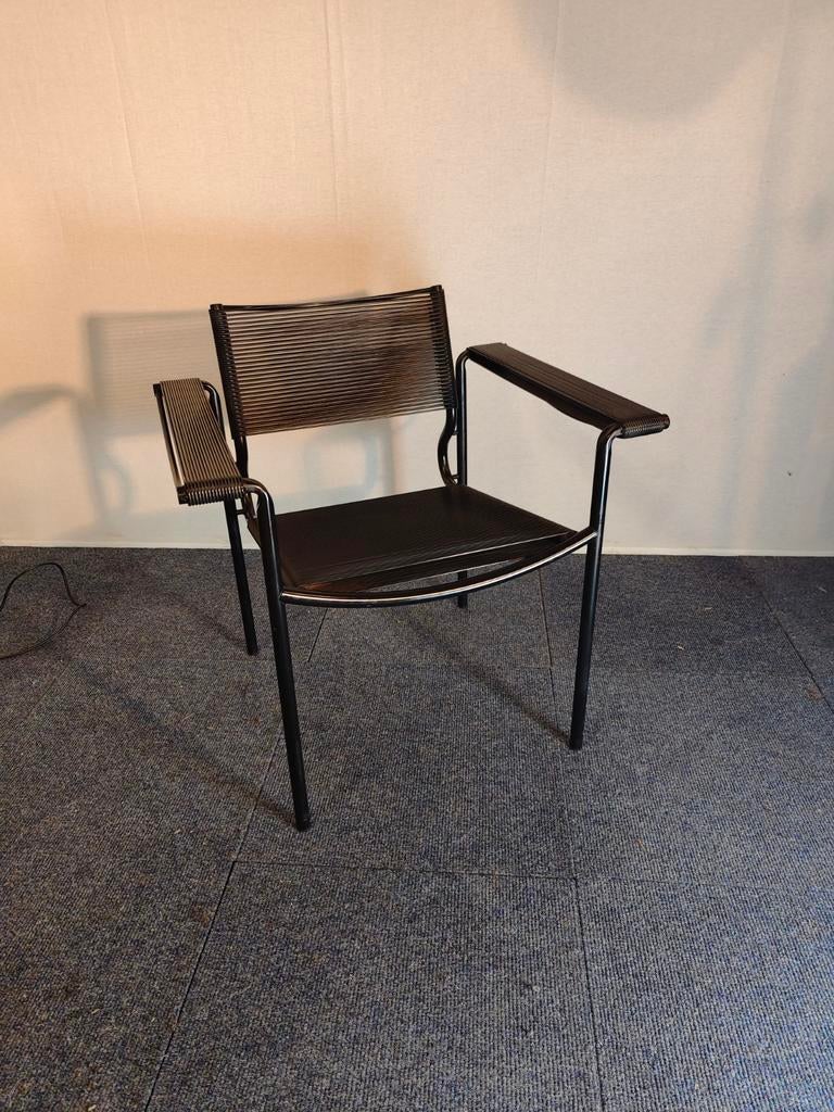 Design Klassieker Alias Spaghetti Chair Giandomenico Belotti, Huis en Inrichting, Ophalen, Zwart, Eén