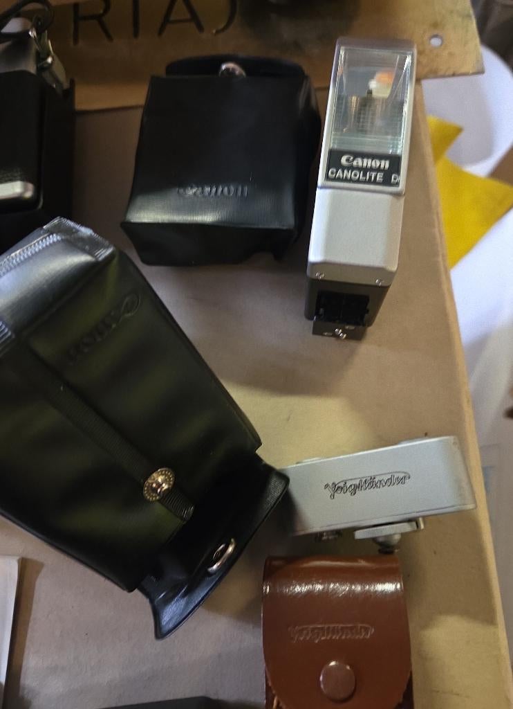 Canon Canonet QL19 met toebehoren, Audio, Tv en Foto, Fotocamera's Analoog, Gebruikt, Spiegelreflex, Canon, Ophalen of Verzenden