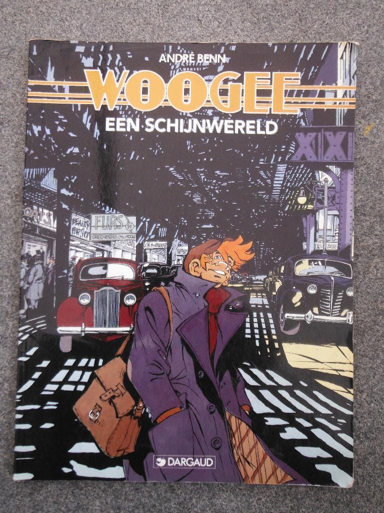 Woogee. Een schijnwereld., Eén stripboek, Ophalen of Verzenden, Gelezen