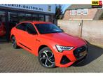 Audi E-tron Sportback 55 quattro S 95 kWh SOH 94,3 % ORANGE, Automaat, 131 €/maand, Zwart, 95 kWh