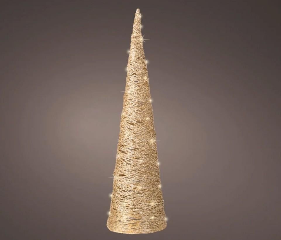 4x Decoratieboom Goud met Verlichting - H78cm - NIEUW, Ophalen of Verzenden, Nieuw