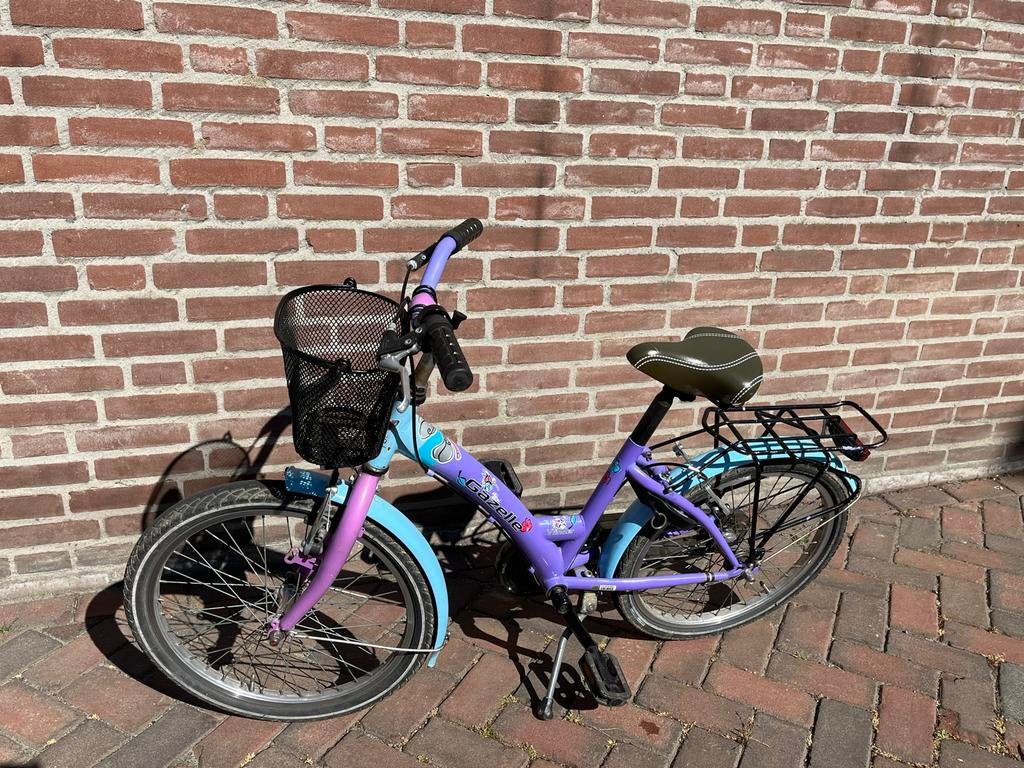 Gazelle 20 inch kinderfiets met terugtraprem en handremmen, Fietsen en Brommers, Fietsen | Kinderfietsjes, Gebruikt, 20 inch of meer