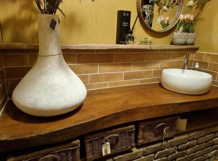 Dikke Kersen schaaldelen al 15 jaar binnen en droog gekocht, Doe-het-zelf en Verbouw, Hout en Planken, Gebruikt, Plank, Overige houtsoorten