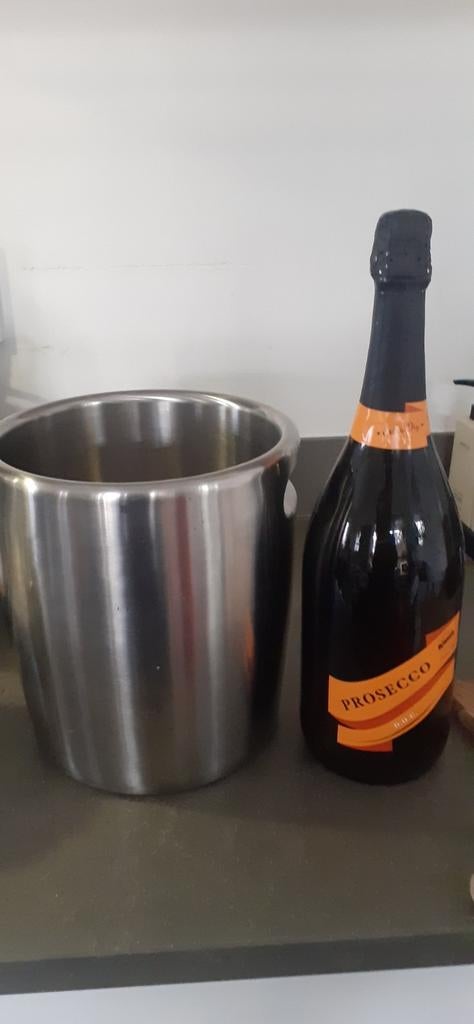 WMF RVS Design Champagne Cooler - Grote Flessenkoeler, Huis en Inrichting, Keuken | Keukenbenodigdheden, Flessenkoeler, Zilver