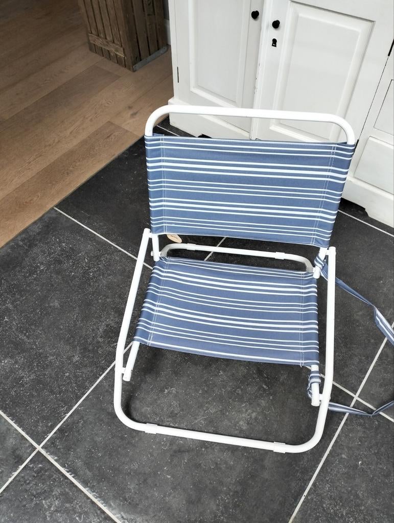 Nieuwe strandstoel uit Noorwegen, Caravans en Kamperen, Ophalen of Verzenden, Nieuw