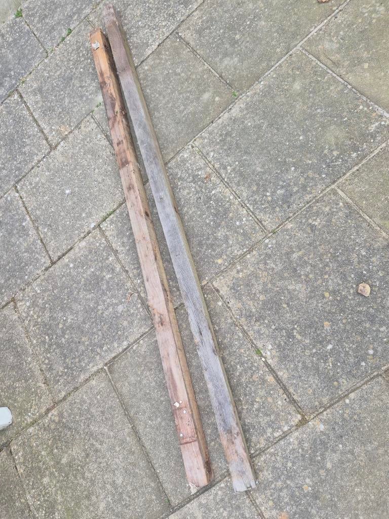 Tuinpalen 2 stuks, Tuin en Terras, Ophalen, Nieuw, Minder dan 180 cm, Palen