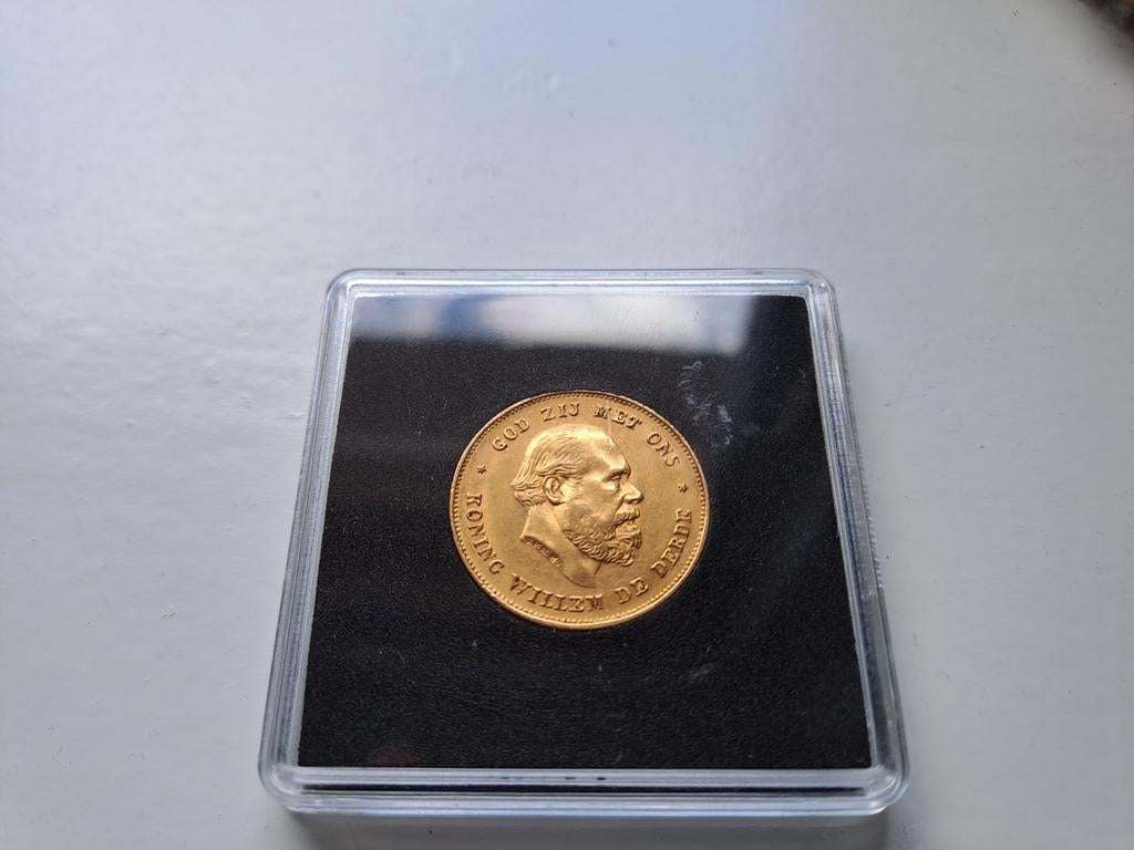 Prachtig gouden tientje 1875, Oostenrijk, Losse munt, Goud, Overige waardes