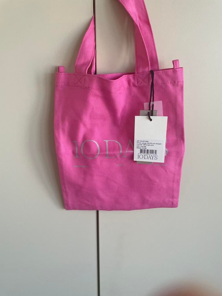 10days mini shopper. Nieuw, Ophalen of Verzenden, Nieuw, Roze, Shopper