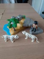 Playmobil dierentuin witte tijgers set, Ophalen of Verzenden