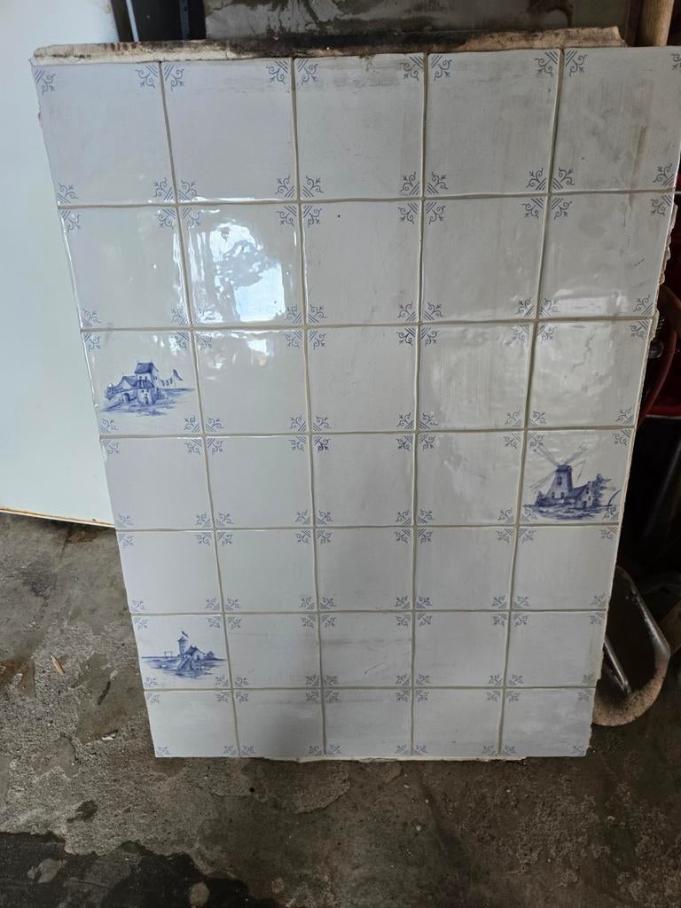 Oude tegeltjes, Huis en Inrichting, Ophalen, Gebruikt