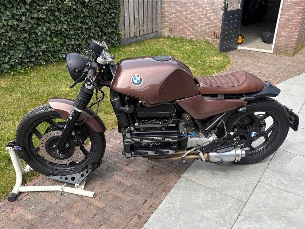 BMW K100 RT Café Racer 1986, Motoren, Motoren | BMW, Cardan-aandrijving, 4 cilinders, Motorrijbewijs A, Gebruikt