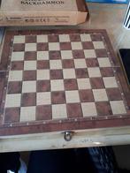 Houten schaak dam  en backgammon NIEUW, Hobby en Vrije tijd, Ophalen of Verzenden, Nieuw