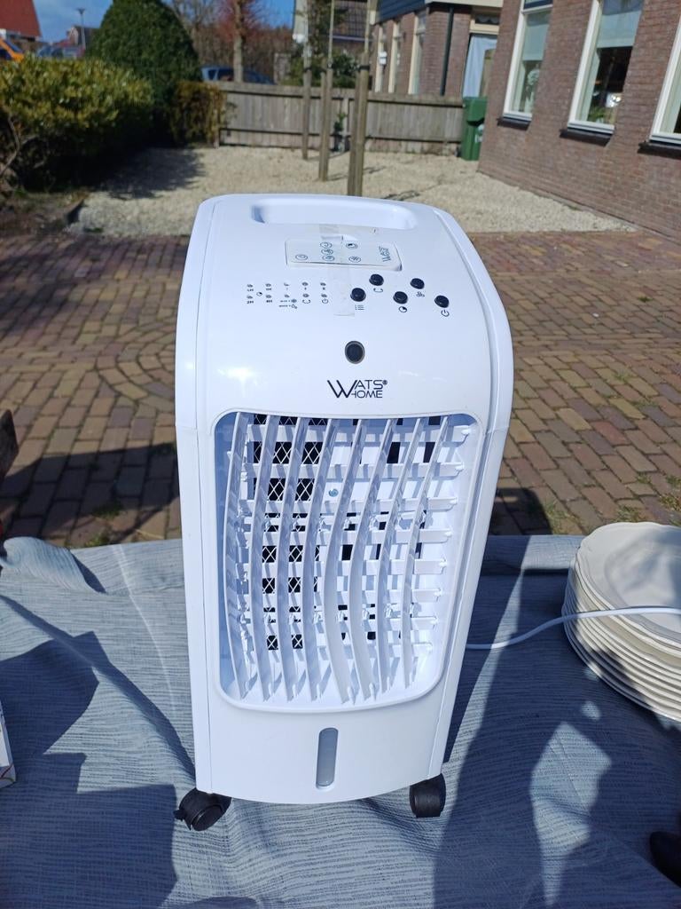 Luchtkoeler Watshome zgan, Witgoed en Apparatuur, Airco's, Ophalen, Tafel- of Grondventilator, Minder dan 60 m³, Ventileren