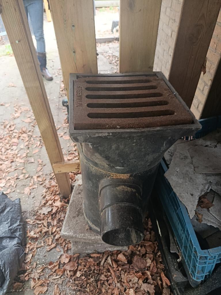 Put kolk, Ophalen, Afvoer, Gebruikt, Pvc