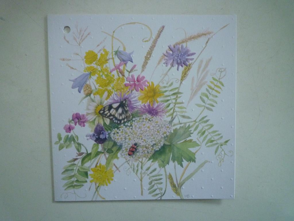 Wilde bloemen vlinders insekten insecten Marjolein Bastin, Ophalen of Verzenden, Voor 1920