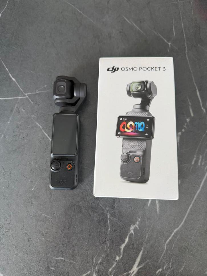 DJI Osmo Pocket 3 + Accessoires (Zgan / 1 jaar oud), Audio, Tv en Foto, Actiecamera's, Zo goed als nieuw, Overige merken, Ophalen of Verzenden