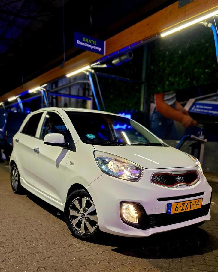 Kia Picanto 2015 CVVT X‑Treme – LED, Leder, – APK t/m 2027, Auto's, Kia, Particulier, Picanto, ABS, Airbags, Airconditioning, Alarm
