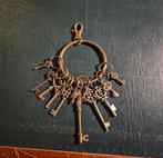 Vintage sleutels – decoratief – steampunk / themafeest, Ophalen of Verzenden, Nieuw, Bruin, Overige materialen