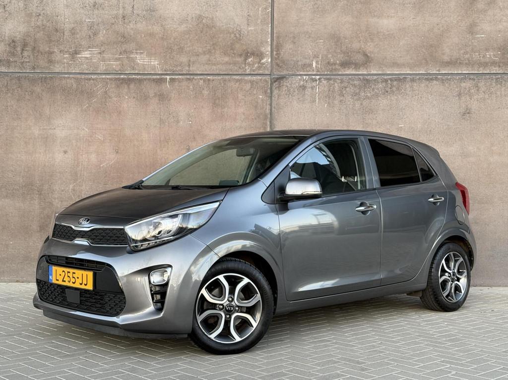 Kia Picanto 1.0 DPi DynamicPlusLine | Fabrieksgarantie 06-20, Auto's, Kia, Stof, Gebruikt, 4 stoelen, Origineel Nederlands