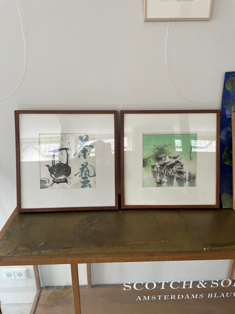 Leuke chinese tekeningen., Ophalen of Verzenden