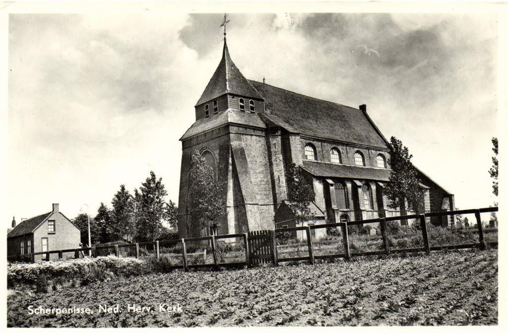 Scherpenisse, Ned. Herv. Kerk - 1969 gelopen, Ophalen of Verzenden, Voor 1920, Gelopen, Noord-Brabant