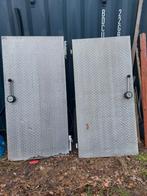 Koelcel deur, Doe-het-zelf en Verbouw, Gebruikt, Binnendeur, Ophalen of Verzenden, Metaal