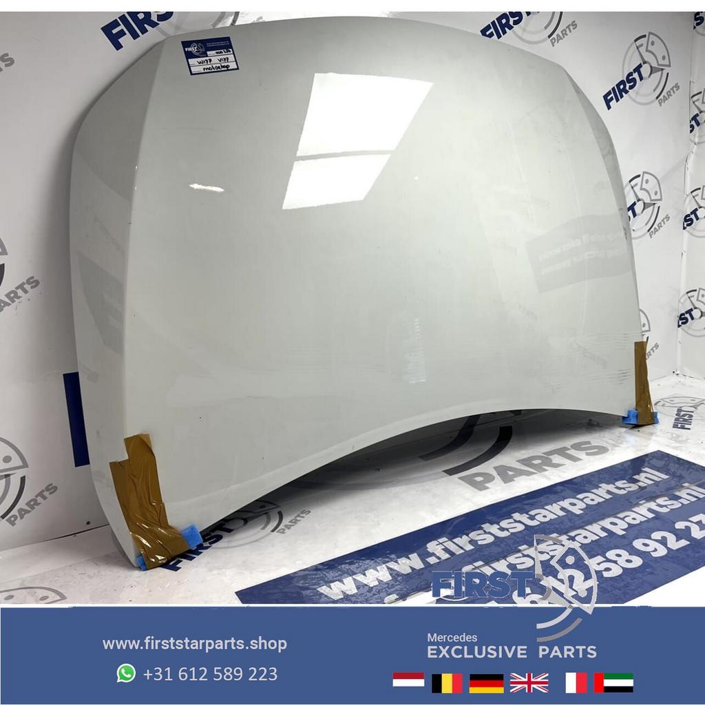 W177 V177 MOTORKAP WIT ORIGINEEL Mercedes A Klasse 2018-2022, Gebruikt, -, Voor, Ophalen of Verzenden