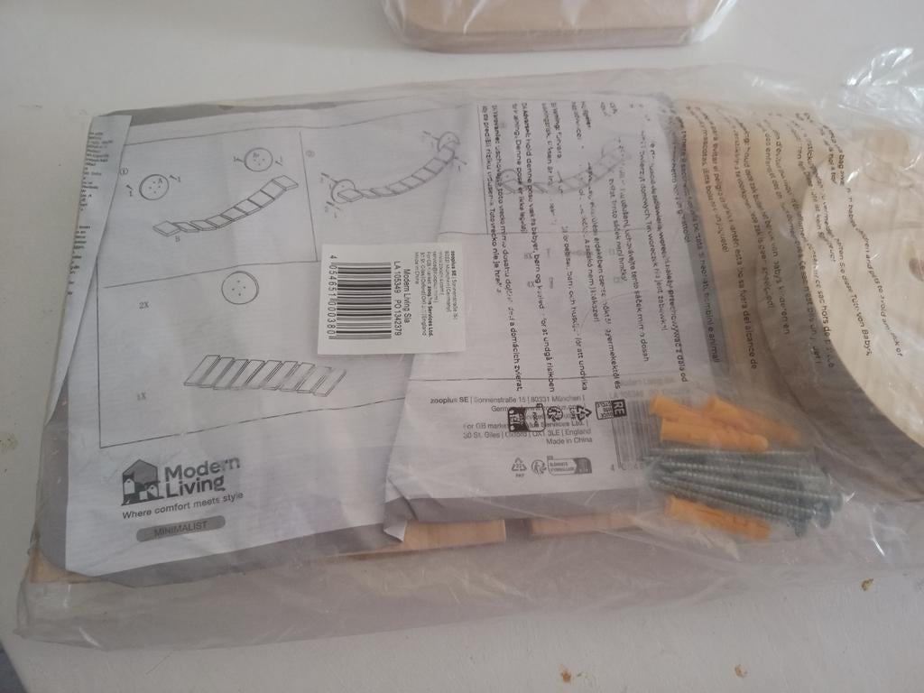 Modern Living Minimalist wandplank kattenmeubel, Ophalen of Verzenden