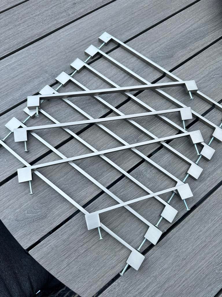 Handvaten rvs keuken, Ophalen, Zo goed als nieuw, Minder dan 50 cm, Minder dan 100 cm