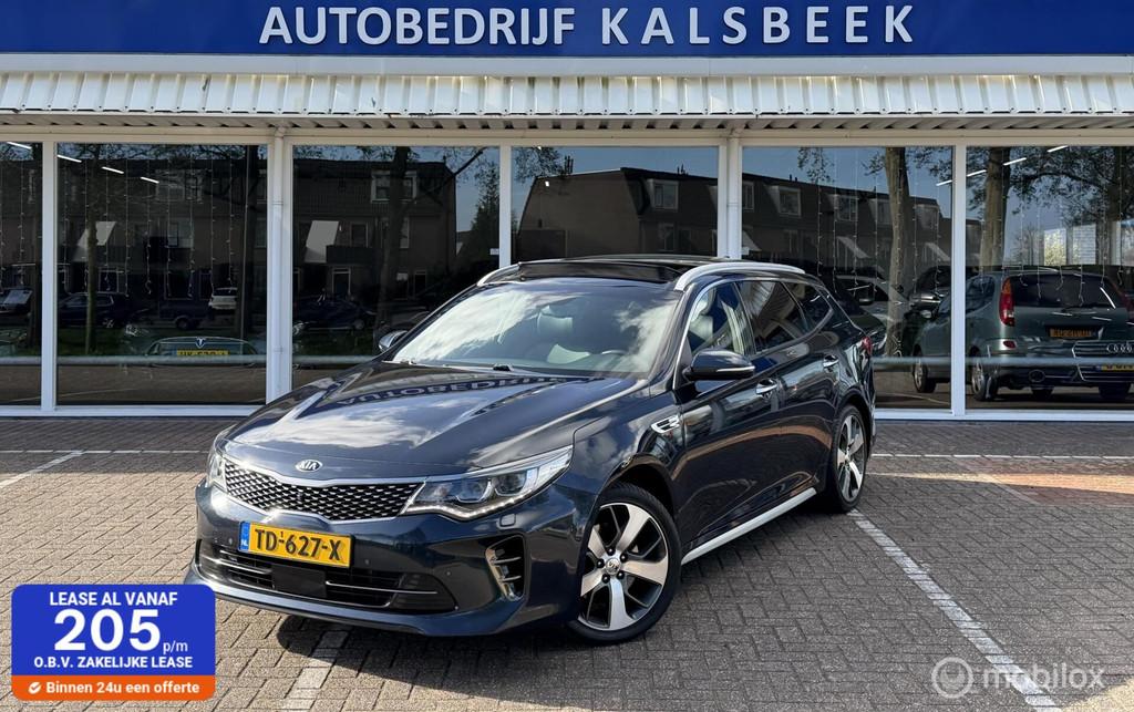 Kia Optima Sportswagon 1.7 CRDi GT-Line|Pano|H&K|360|Stoelko, Auto's, Kia, Gebruikt, Euro 6, 4 cilinders, 1535 kg