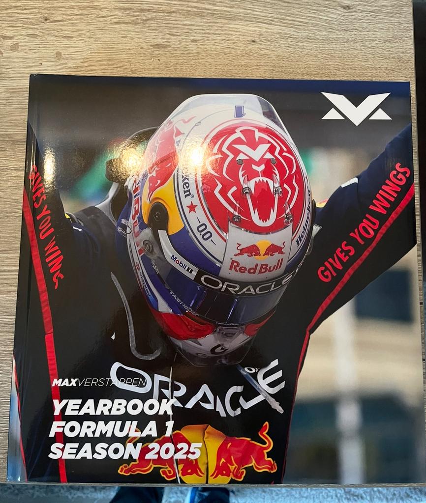 Jaarboek / Yearbook Max Verstappen 2025, Ophalen, Nieuw, Formule 1
