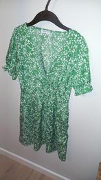 Loavies jurkje groen met bloemetje maat S, Kleding | Dames, Maat 38/40 (M), Ophalen of Verzenden, Boven de knie, Groen