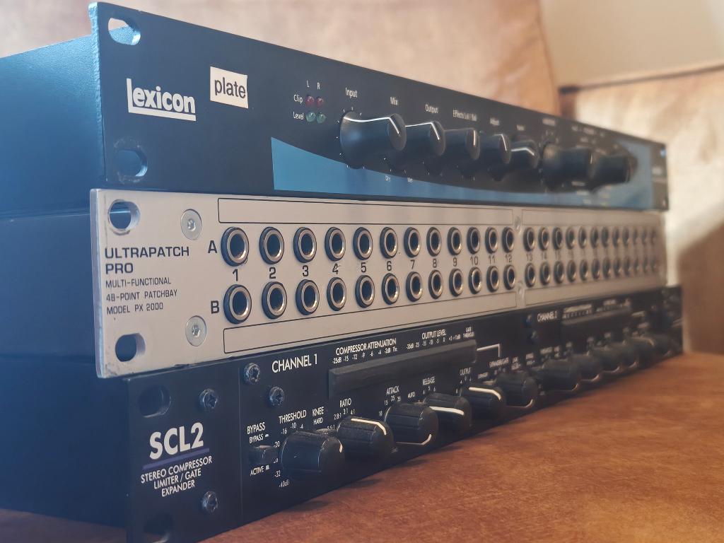 ART SCL2 Compressor + Lecixon MPX110 + Behringer Patchbay, Muziek en Instrumenten, Effecten, Gebruikt, Delay of Echo, Reverb, Overige typen