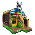 Boerderij Springkussen met Glijbaan te huur, Ophalen of Verzenden, Overige