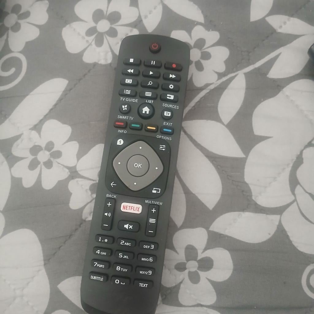 Nieuwe Philips afstandsbediening met Netflix-knop, Ophalen of Verzenden, Nieuw, Universeel, Tv