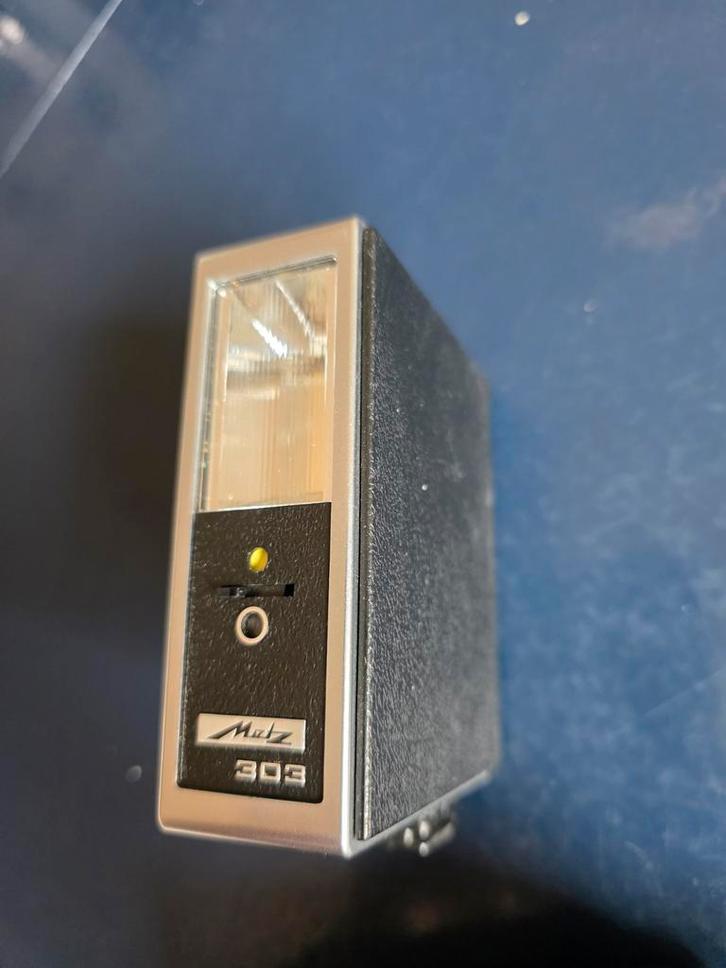 Metz Mecablitz 303 L16BC flitser met tasje, Audio, Tv en Foto, Fotografie | Flitsers, Gebruikt, Metz, Ophalen of Verzenden