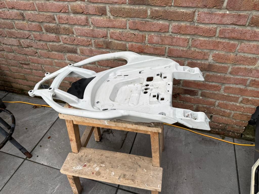 Ducati Multistrada bagagerek topkoffer drager / mat wit, Ophalen of Verzenden, Zo goed als nieuw