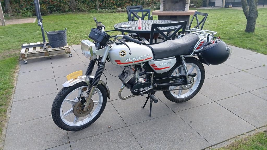 Zundapp GTS 50 - Klassieke Bromfiets in Topstaat, Ophalen, Zo goed als nieuw, Maximaal 45 km/u, GTS50