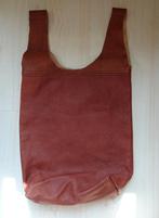 LEREN TAS VAN HIGHLAND, Ophalen of Verzenden, Zo goed als nieuw, Bruin, Handtas