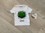 Minecraft T-shirt wit / crème maat 104 – pailletten, Kinderen en Baby's, Kinderkleding | Maat 104, Ophalen of Verzenden, Zo goed als nieuw