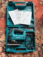 Makita 4350T Decoupeerzaag - Zo goed als nieuw, compleet!, Doe-het-zelf en Verbouw, Gereedschap | Zaagmachines, Ophalen of Verzenden