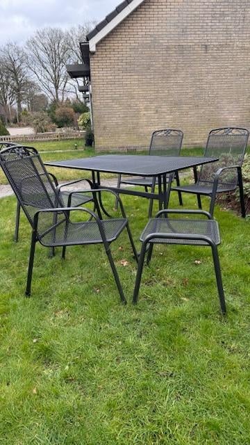 Een mooie tuinset van Royal Garden, Tuin en Terras, Tuinsets en Loungesets, Ophalen, Gebruikt, Tuinset, Eettafel