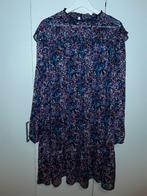 MS Mode Blauw/Roze/Zwart Jurkje Met Print Maat 50, Blauw, Jurk, Nieuw, Ophalen of Verzenden