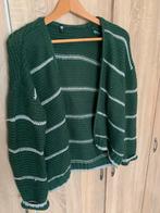 Groene gebreide cardigan - HEMA - Maat M, Ophalen, Zo goed als nieuw, Maat 38/40 (M), Groen