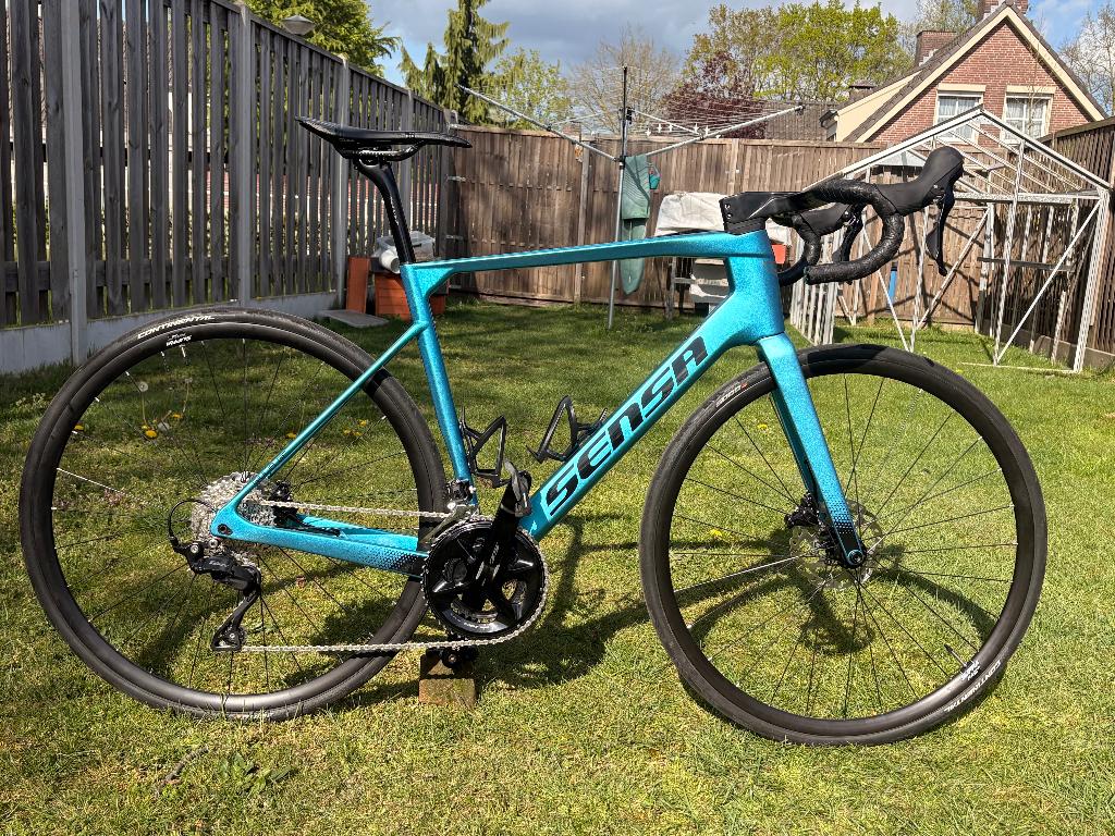 Sensa Giulia GF, 28 inch, Carbon, Zo goed als nieuw, Meer dan 20 versnellingen